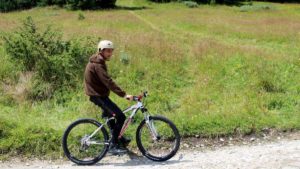 на разходка с колело