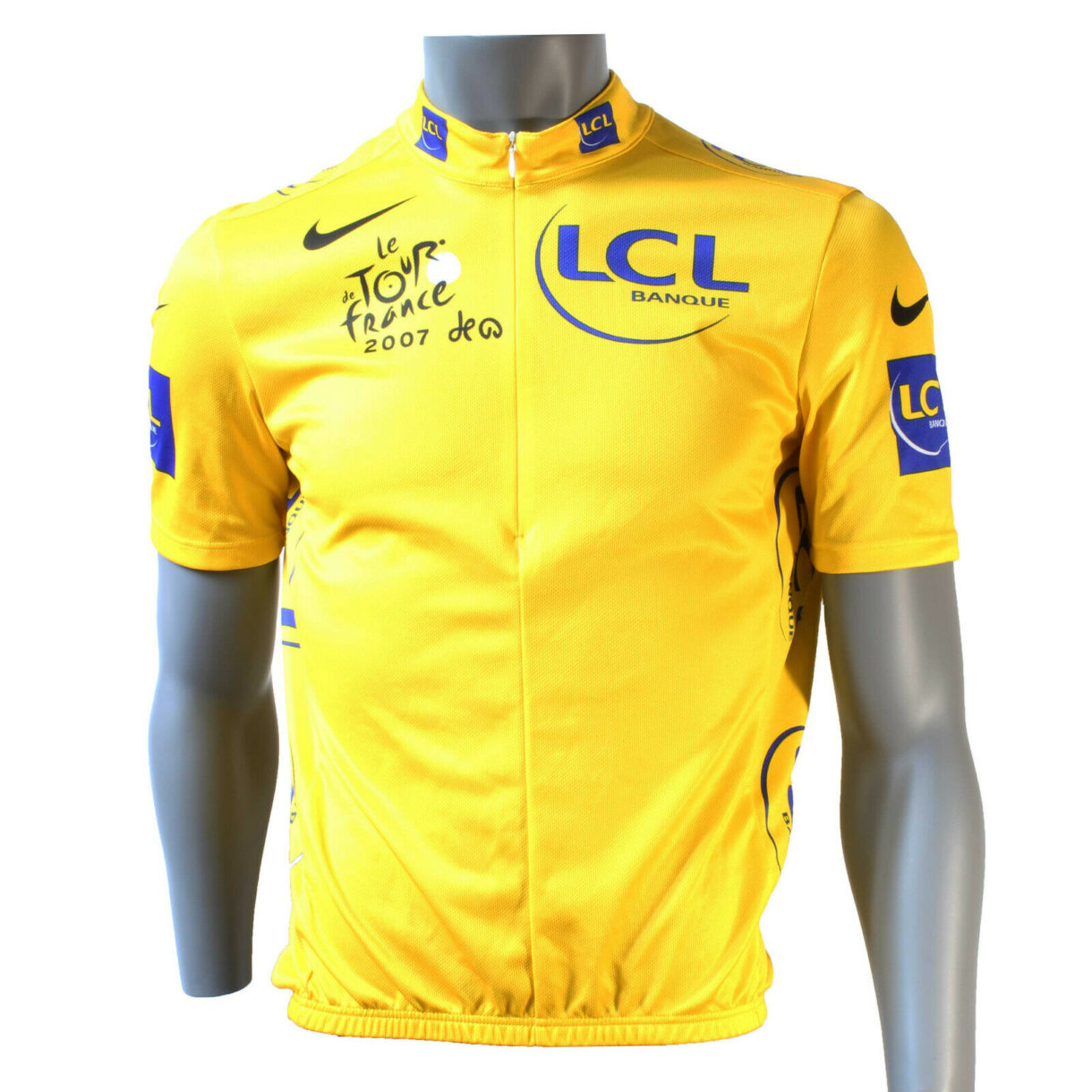 Zuidwest Expliciet Rijp LE Tour De France 2007 Nike Yellow Jersey Cycling Shirt Camiseta size M |  DetDim