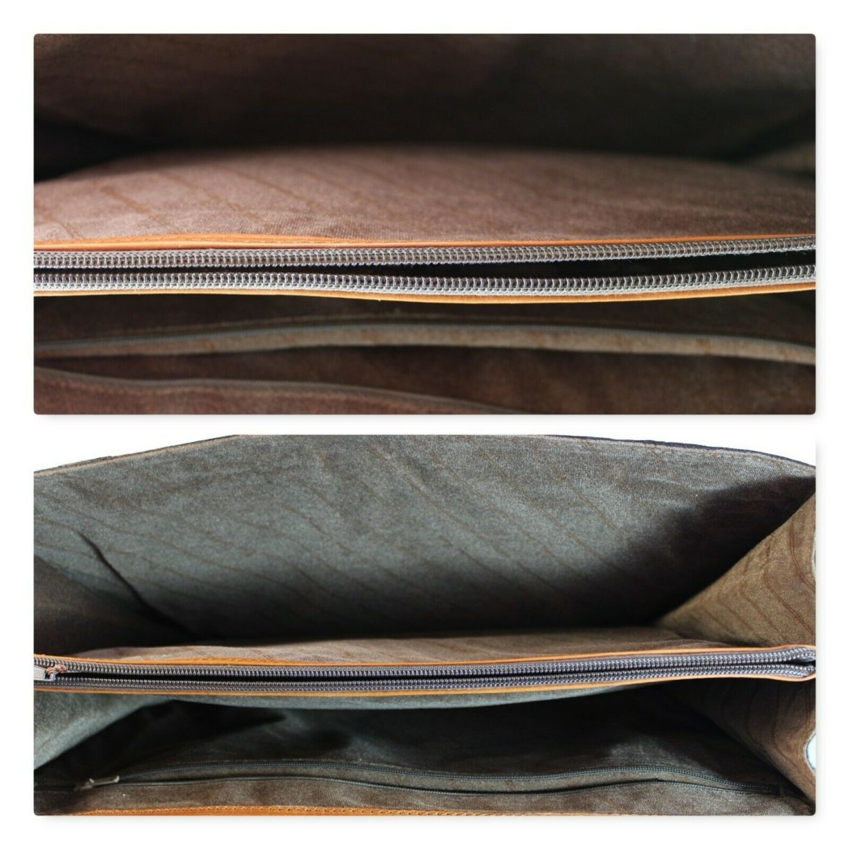 20 "Herren Vtg PIERRE CARDIN Aktentasche aus Leder Work Messenger LAPTOP Busines - Image 10