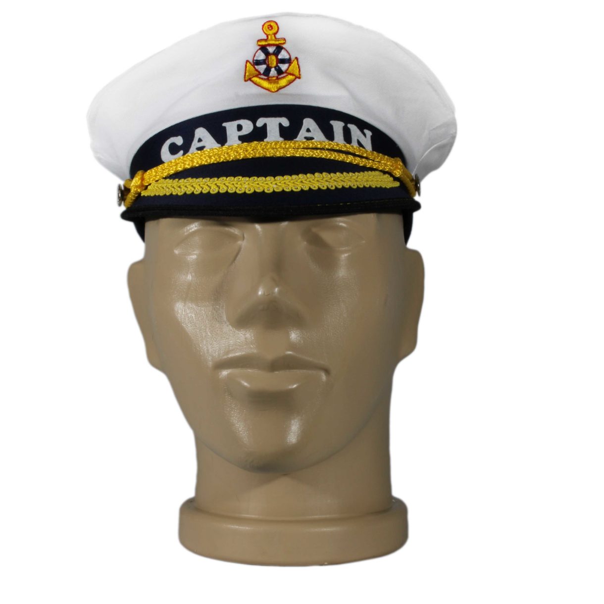 Unisex Captain Sailor Hat Skipper Navy Marine Cap Kids Military Hat Yacht Cap 