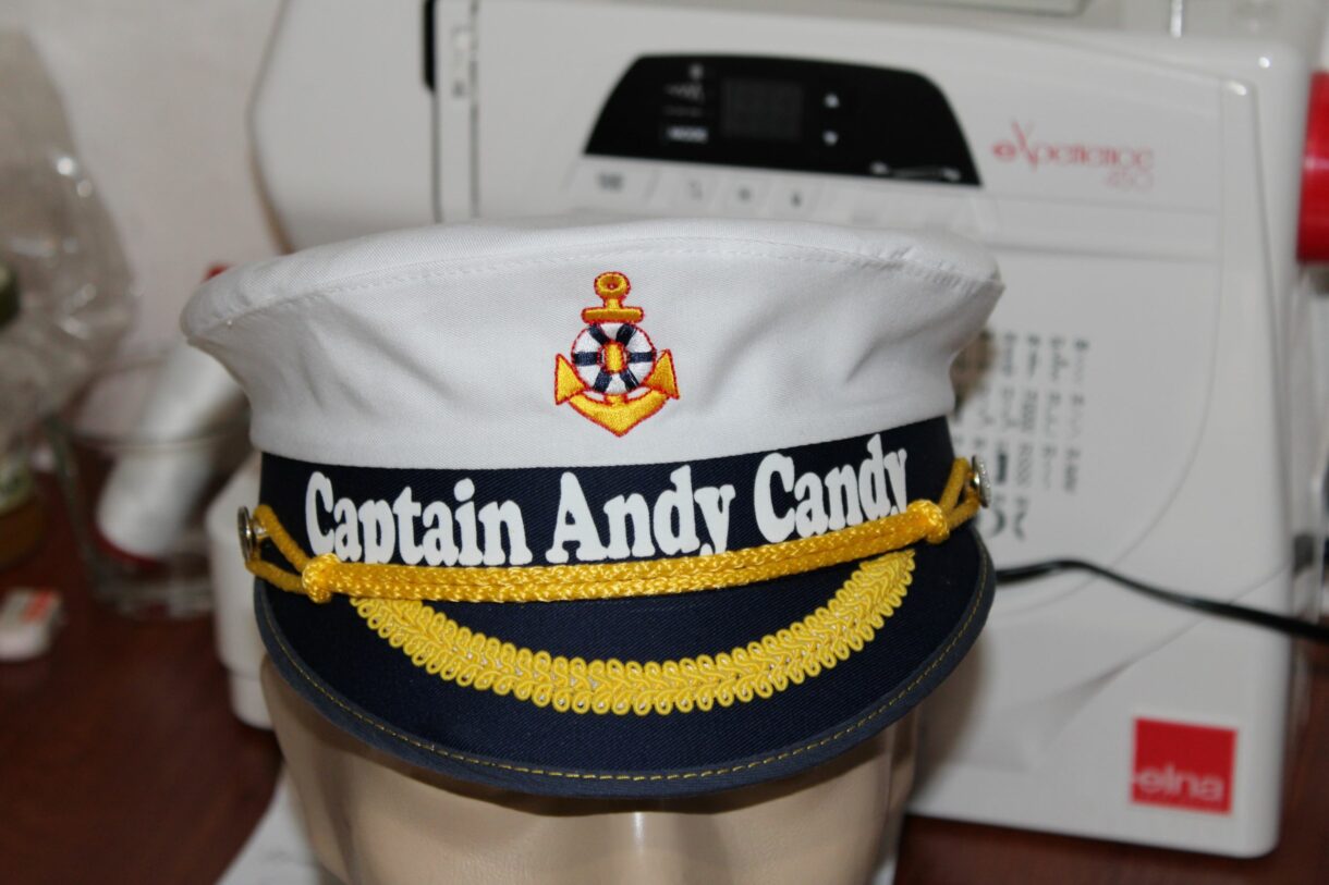 Captain's Hat, Sailor's Cap to Personalize with your Name, Skipper Hat , Marine Hat, Bachelor party, Bachelorette Party, Bridesmaids