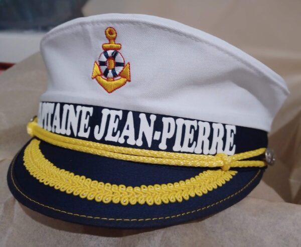 Handmade with love, the Captain hat is a one-of-a-kind accessory that's perfect for anyone looking to make a bold fashion statement. This hat is made from high quality materials that have been carefully selected to ensure comfort and durability.