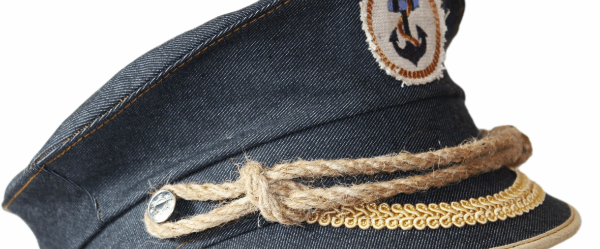 Sea, Denim, Captain's Hat, Yacht Hat, Boat Hat, Navy Captain Hat, Limited quantity, Bachelor, Bachelorette Party, beach party, Party hat,